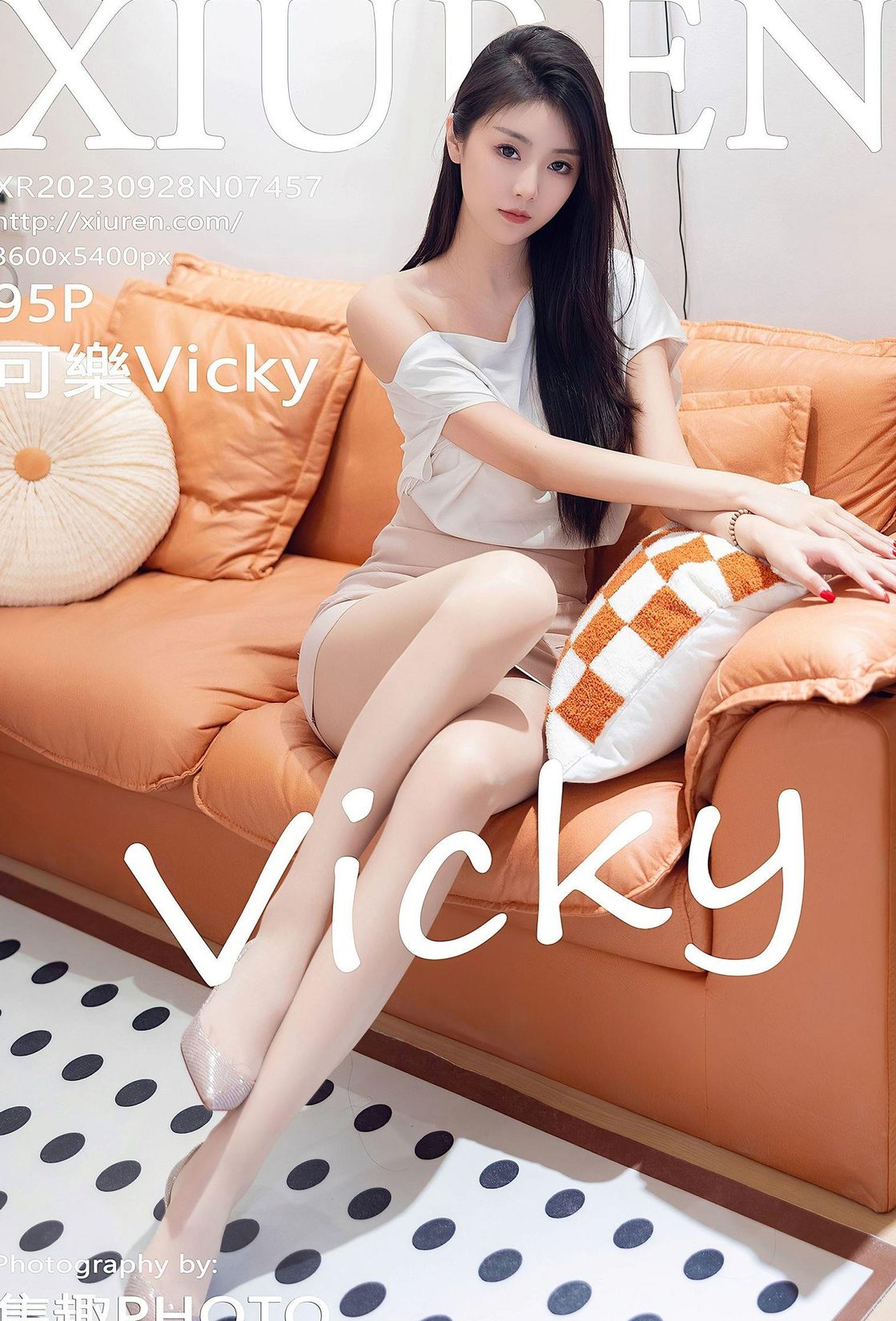 ˰ɫ ɫ˿ ɫȹ Vicky [XIURENӰ]  ȻӰ ģ No.7457 P.1 